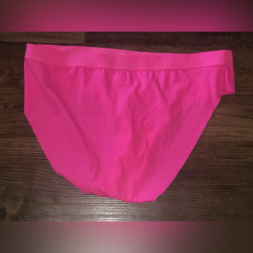 NoBo panties Bright Pink Seamless Bikini Briefs - Picture 3 of 4